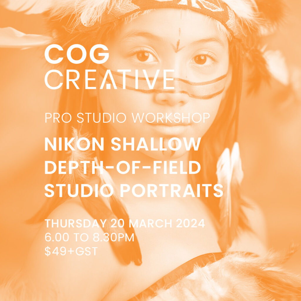Cog Creative Nikon Shallow Depth of Field Studio Portraits