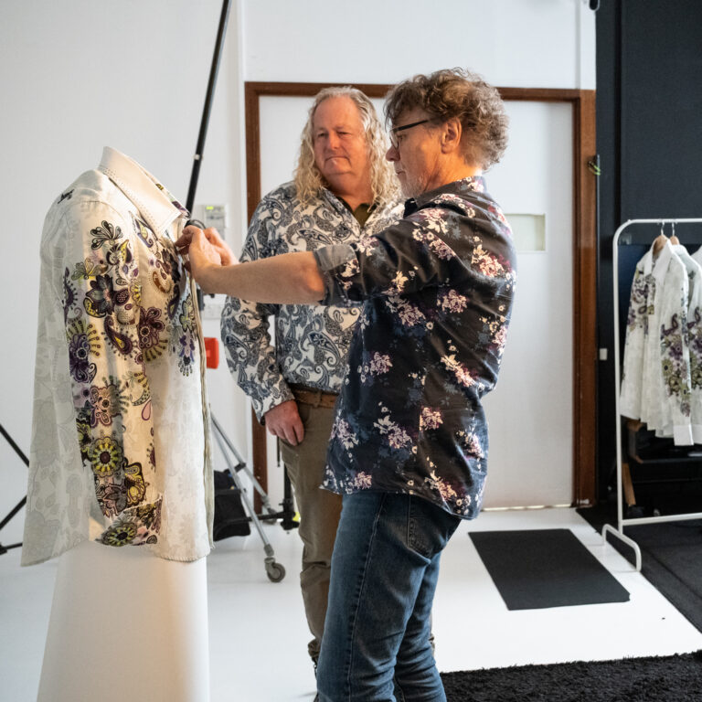 Simon Vaughan shoots ghost mannequins in the Pro Studio