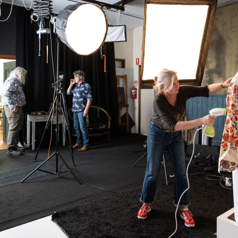 Simon Vaughan shoots ghost mannequins in the Pro Studio