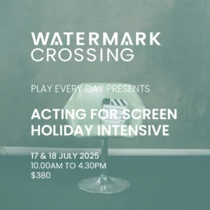 Acting for screen workshop