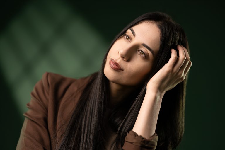 Marie Dimopoulos showcasing Cog Creative Space 'Colours of the Week'