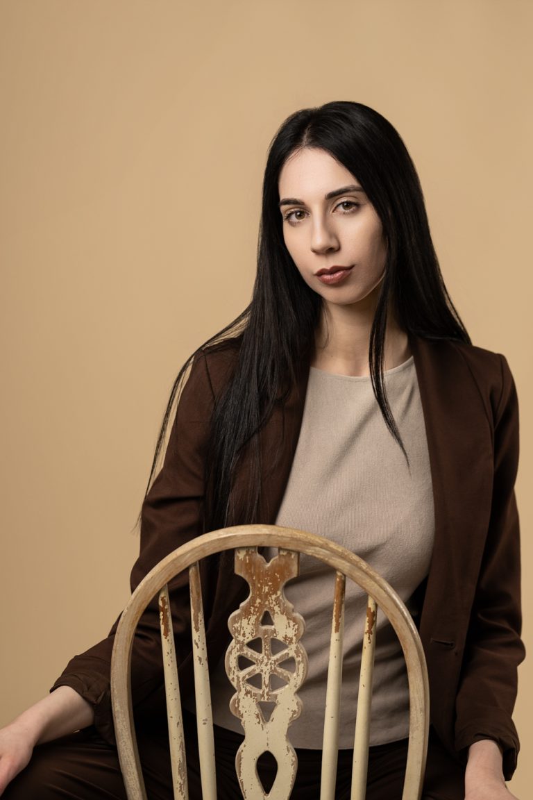 Marie Dimopoulos showcasing Cog Creative Space 'Colours of the Week'