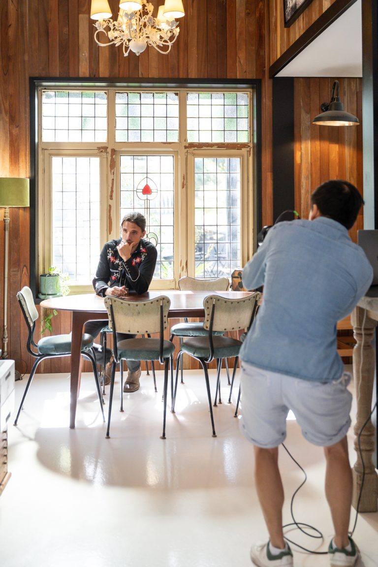 Midwest Trader shoot at watermark Crossing with photographer Shaun Li