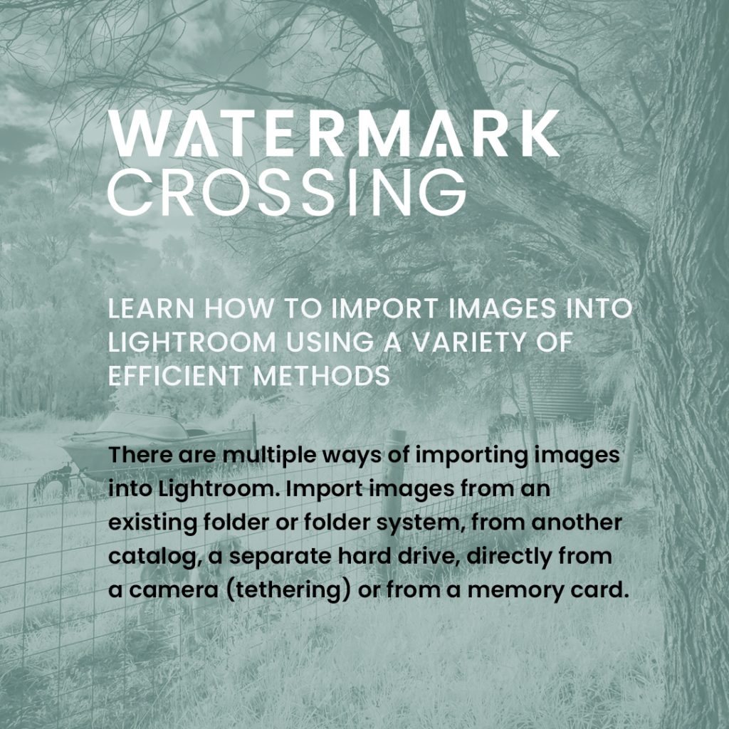 Adobe Lightroom Classic Workshop Adelaide Hills