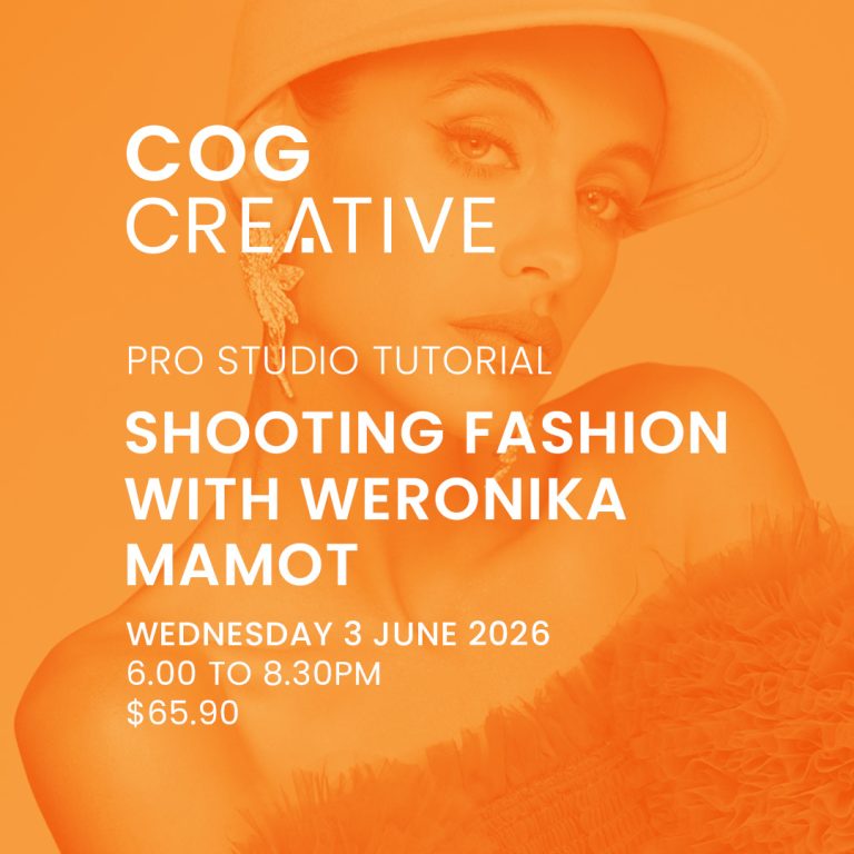 Shooting fashion with Weronika Mamot at Cog Creative Space