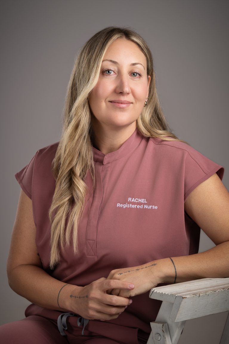 Rachel - corporate headshot in the Adelaide Hills studio