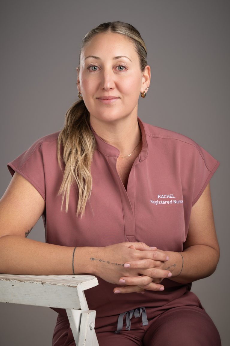 Rachel - corporate headshot in the Adelaide Hills studio