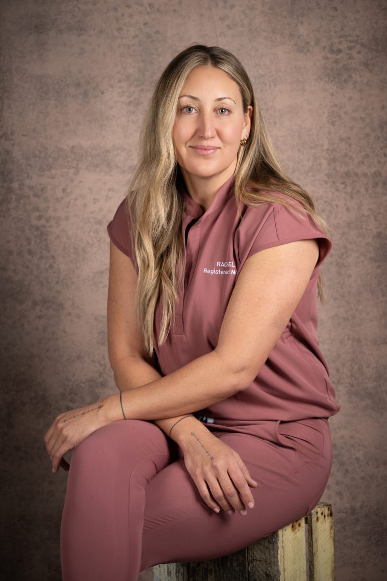 Rachel - corporate headshot in the Adelaide Hills studio
