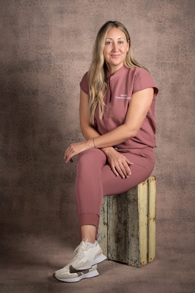 Rachel - corporate headshot in the Adelaide Hills studio