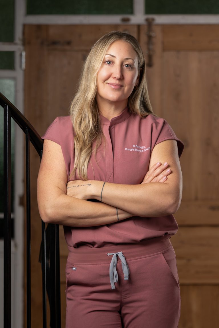 Rachel - corporate headshot in the Adelaide Hills studio